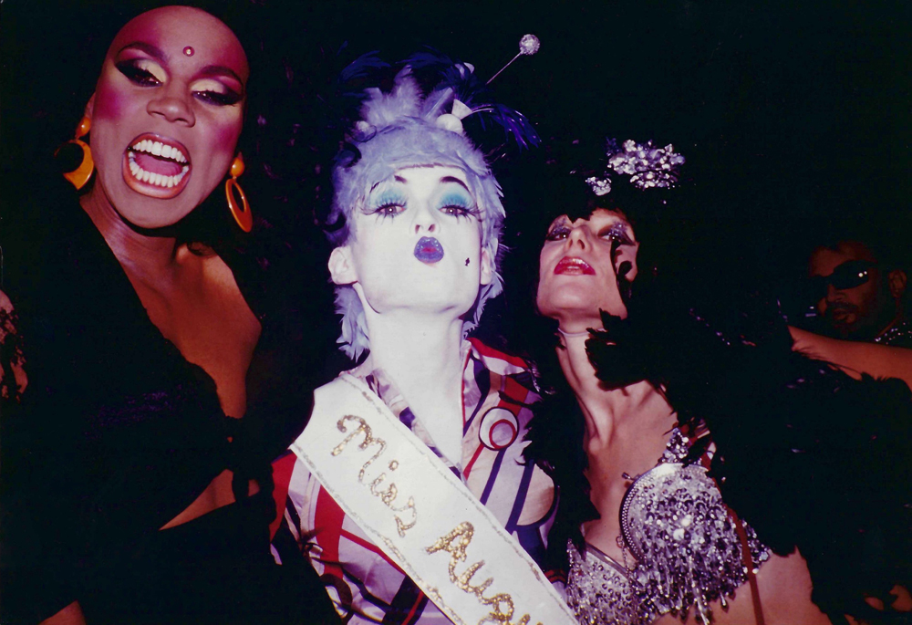 RuPaul, Billy Beyond and Susanne at the Copa, 1990